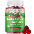 Natures Craft High Prebiotic Fiber Gummies for Kids - Dietary Fiber Supplements for Digestion & Constipation - Chicory Root Kids Immune Gummies - Non-GMO Digestive Nutritional Supplements - 120 Count