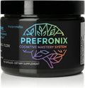 Prefronix Nootropic Brain Supplement, Ginkgo Biloba, Memory & Cognitive | 100-Day Supply; Caffeine-Free Daily Focus; 14 Botanicals for Men, Women and Seniors; GMP-Certified Quality