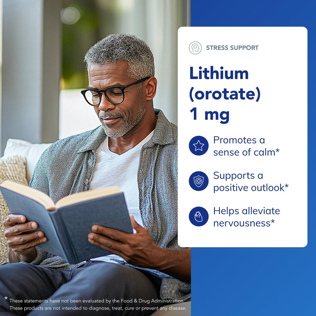 Pure Encapsulations Lithium (Orotate) 1 mg | Support for Calmness and Behavior | 90 Capsules