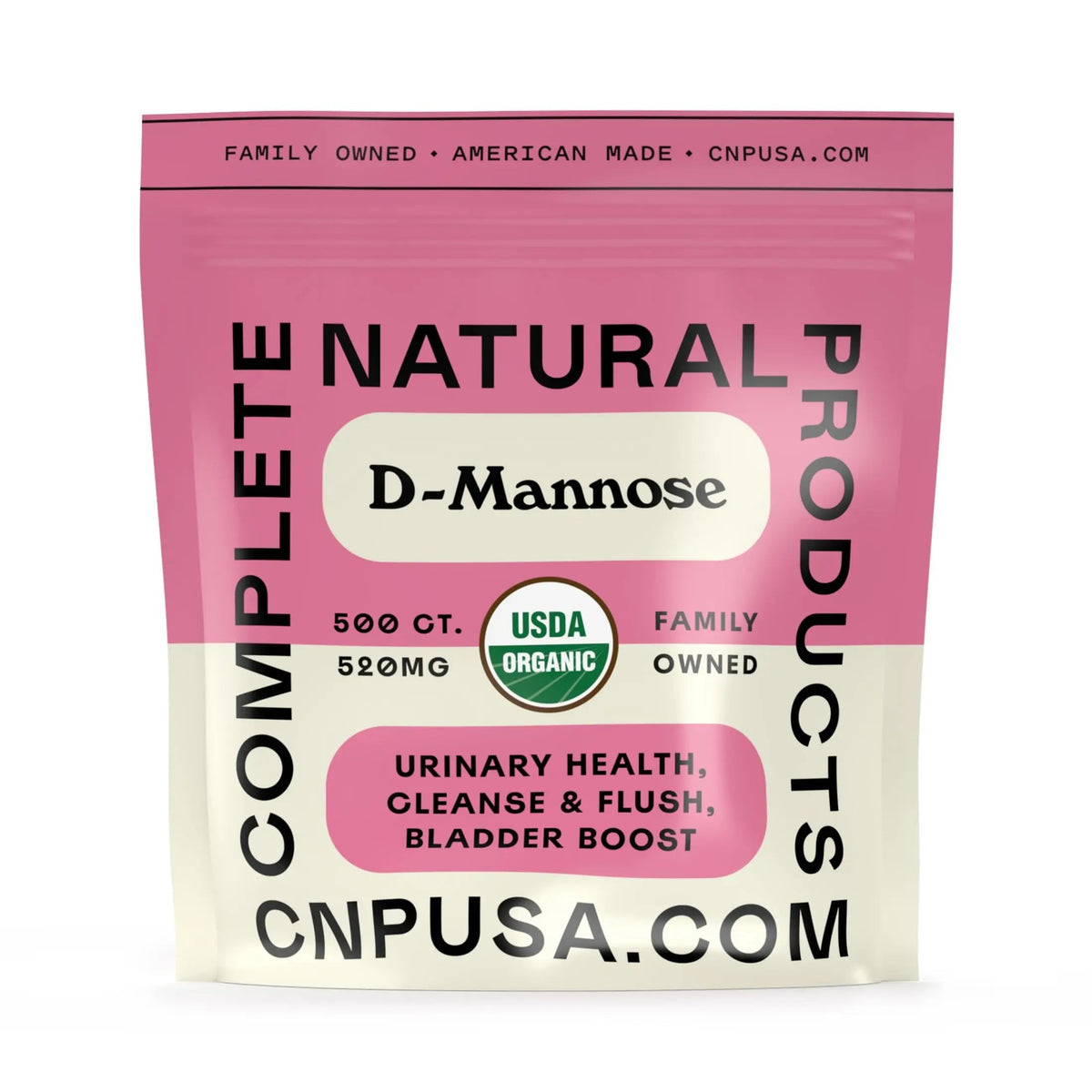 D Mannose 520mg Capsules - Organic D Mannose Supplement for UT Support, Urinary Tract Bladder Health Pills, Plant Based Formula, Vegan Non GMO, No Fillers, 500 Capsule Count Made USA Certified Kosher Complete Natural ProductsBuy Supplements Australia