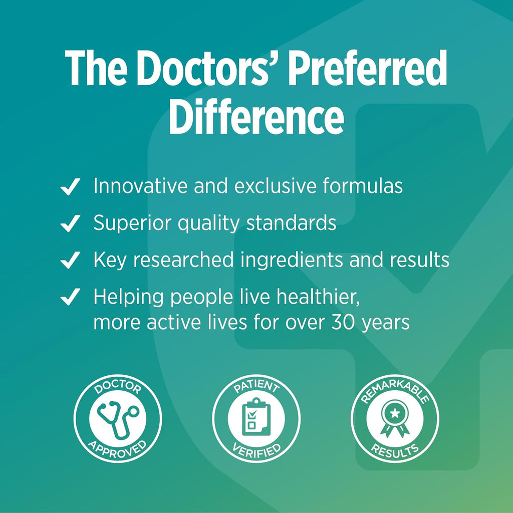 DOCTORS' PREFERRED D-Mannose 1300mg w/Cranberry Extract for Urinary Health