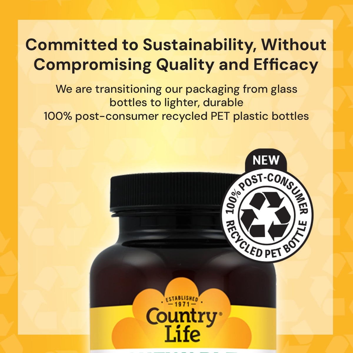 Country Life Chelated Magnesium Glycinate 400 mg, 180 Tablets