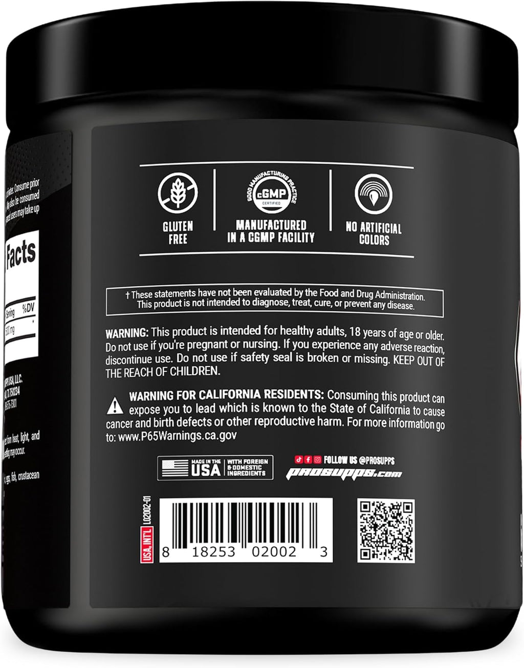 PROSUPPS Hyde Nightmare Intense Energy Pre-Workout, Black N' Berry, and Creatine 300 Bundle