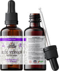 Blue Vervain Herb Organic Extract – Organic Blue Vervain Herb – Natural Vervain Supplement for Men & Women – Made in USA - 2 oz