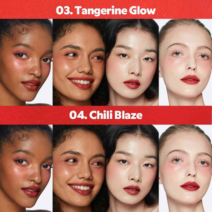 TIRTIR Mood Glider Lip & Blush Stick | Multi Use for Lip and Cheek with Creamy Buildable Texture and Natural Glow Color #02 Rose Drizzle, 0.13Oz