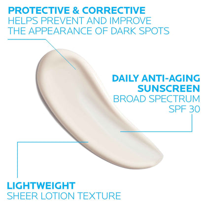La Roche-Posay Mela B3 UV Daily Sunscreen, Face Moisturizer With SPF 30 + Anti-Aging Melasyl + 5% Niacinamide, Helps Correct & Protect From Sun Damage,