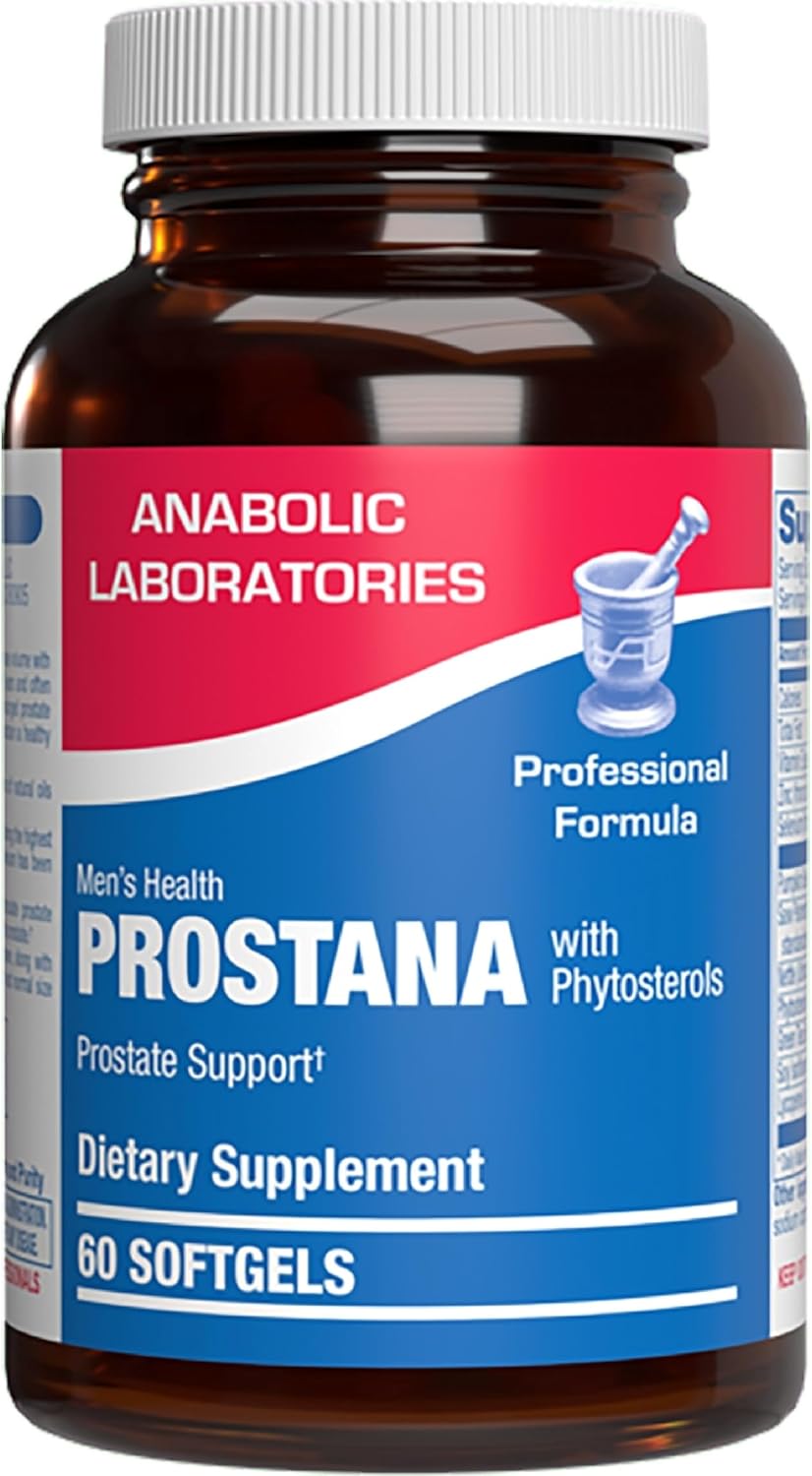 Prostana Prostate Health Supplement for Men - Clinical Formula Herbal Complex with Beta Sitosterol Saw Palmetto and Pumpkin Seed Oil for Prostate Support - Non-GMO & Made in The USA - 1 Month Supply