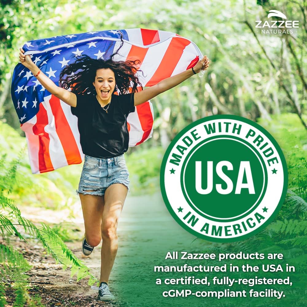 Zazzee Extra Strength Saw Palmetto 20:1 Extract, 40% Fatty Acids, 120 Vegan Capsules, 4 Month Supply, Serenoa Repens, Daily Wellness & Men’s Health Support, Herbal Supplement, Non-GMO, Made in the USA