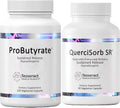 Tesseract Gut & Immune Support Bundle – ProButyrate 600mg & QuerciSorb SR Quercetin 400mg, 120 + 90 Capsules, Gastrointestinal & Immune Health, Hypoallergenic