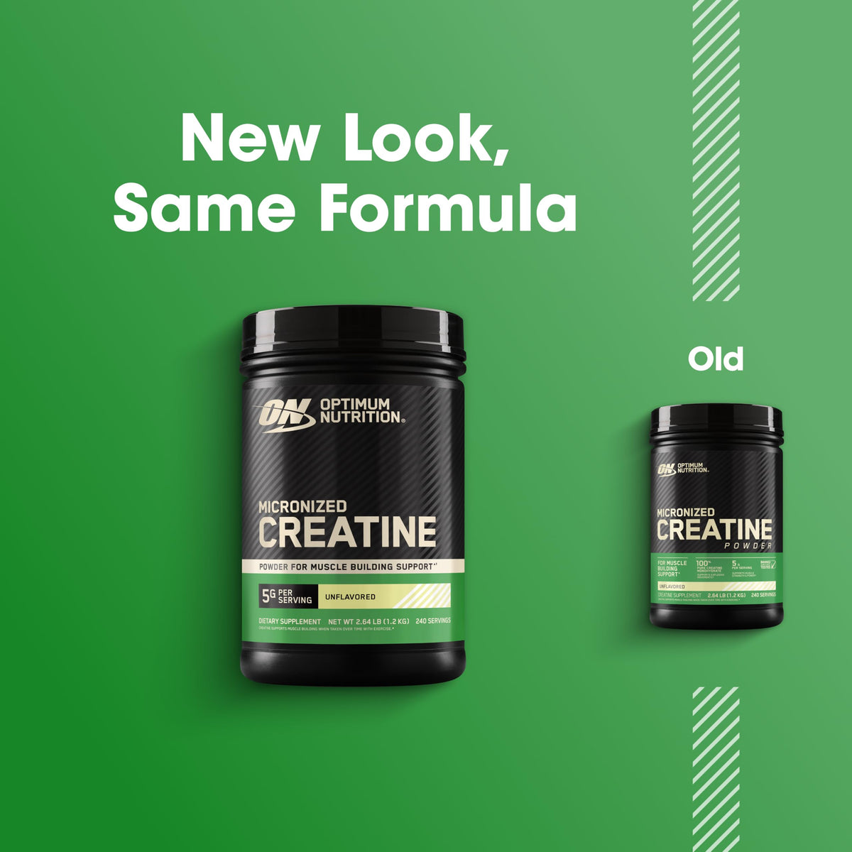 Optimum Nutrition Creatine, Micronized Creatine Monohydrate Powder, Supports Strength & Recovery, Banned Substance Tested, Unflavored, 5g per Serving, 60 Servings | 5g Micronized Creatine Monohydrate Powder Per Serving, Supports Muscle Strength & Power, E
