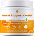 Adrenal Support Cocktail Powder, Adrenal Boost Drink Mix 8.5 oz | Whole Food Vitamin C + Potassium Bicarbonate & Sea Salt - Mix in 8-16 oz Water, Coconut Water or Beverage
