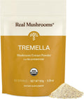 Real Mushrooms Tremella Mushroom Powder – Organic Tremella Extract from Fruiting Body – for Daily Wellness Routine – Vegan, Non-GMO, No Fillers – 150 Servings Mushroom Blend Supplements