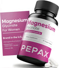 Magnesium Glycinate 300mg - High Absorption Chelated Magnesium Supplement for Sleep, Muscle Relaxation & Leg Cramps, with Vitamin B6 & Astragalus, Vegan, Non-GMO, Gluten-Free, 90 Capsules, Made in USA