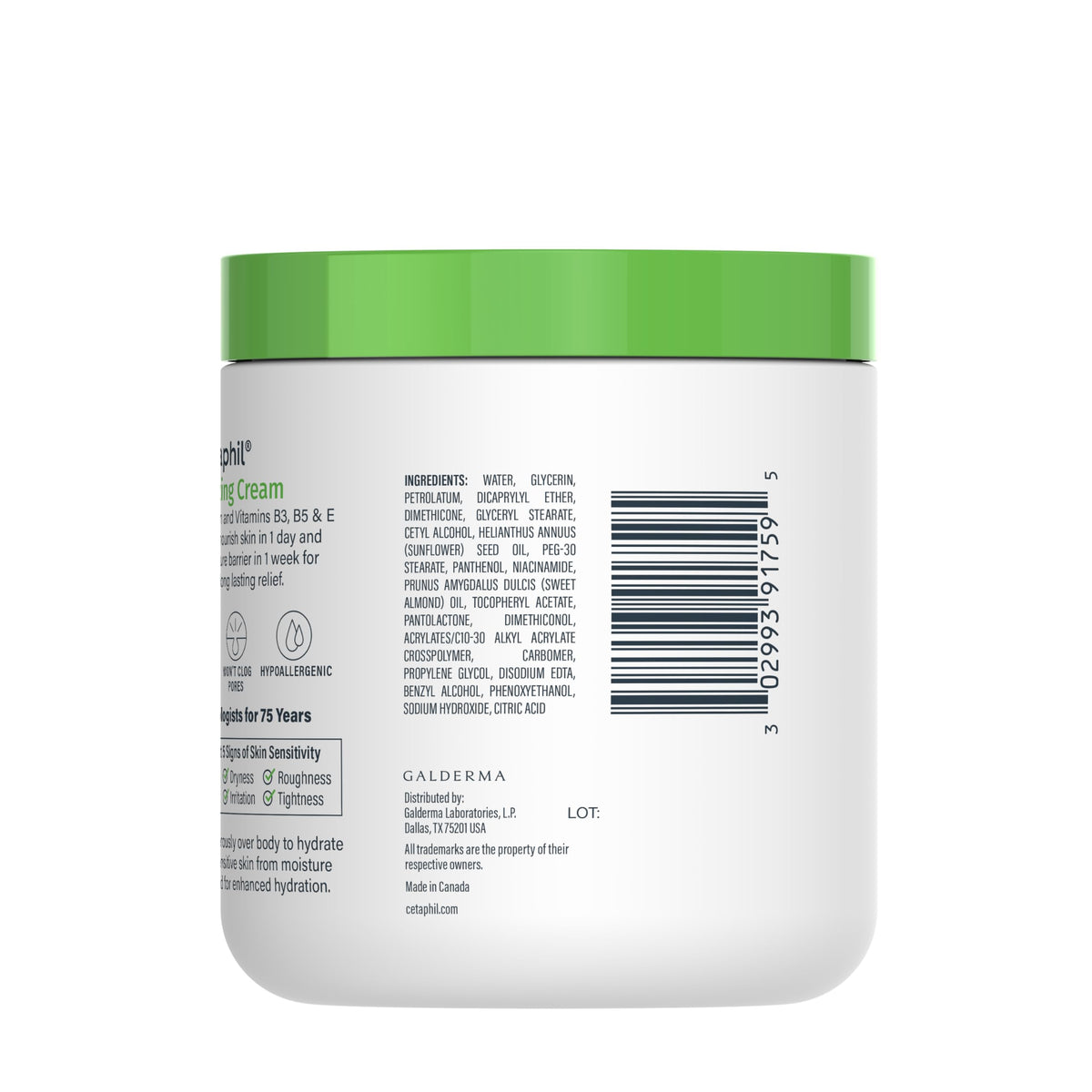 supplement products​Cetaphil Face & Body Moisturizer, Hydrating Moisturizing Cream for Dry to Very Dry, Sensitive Skin, NEW 20 oz, Fragrance Free, Non-Comedogenic, Non-Greasy (Packaging May Vary) - JerryCherryUSA