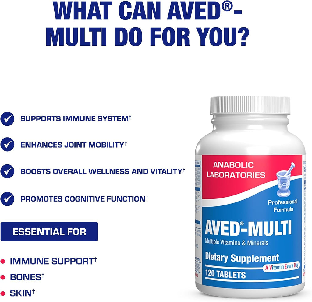 30-in-1 Adult Multivitamin with Iron - Antioxidant Rich Over 50 Multivitamin for Women and Men with Vitamins A C D E B Complex Zinc Magnesium Myo Inositol Citrus Bioflavonoids & More - 2 Month Supply