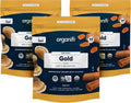 Organifi: Gold - Superfood Supplement Powder- 90 Servings (3 Pack) - Stress Support, Better Rest, Relaxation and Promotes Restful Sleep - Turmeric and Reishi Infused