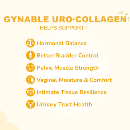 Gynable Bladder Control Supplements for Urinary Leakage: Due to Laughing Sneezing Exercise - Occasional Urgency Urinary Frequency Defense Comprehensive Bladder Support for Women, Powder, 2 Boxes GynableBuy Supplements Australia