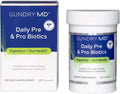 Gundry MD® Daily Pre & Pro Biotics with 50 Billion CFUs, 30 Servings | Added Organic Adaptogenic Mushroom Blend for Immune Support, Proactive Digestion, Leaky Gut & Gut Health Support, Once Daily