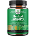 Herbal Laxative Capsules with Probiotics – Natural Laxatives for Constipation with Senna Leaf, Psyllium, Aloe Vera – Colon Cleanse for Women & Men - Detox for Gut Health & Weight Management – 60 Count