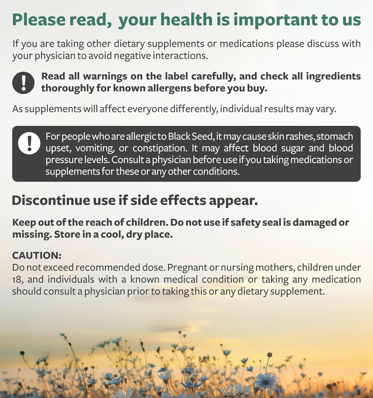 Cold-Pressed Black Seed Oil Capsules - Vegan Non-GMO Nigella Sativa Black Seed Oil Supplement with Omega 3 DHA for Full Body Wellness & Brain Support - Vegan Omega 3 & Thymoquinone-Rich (1 Month)