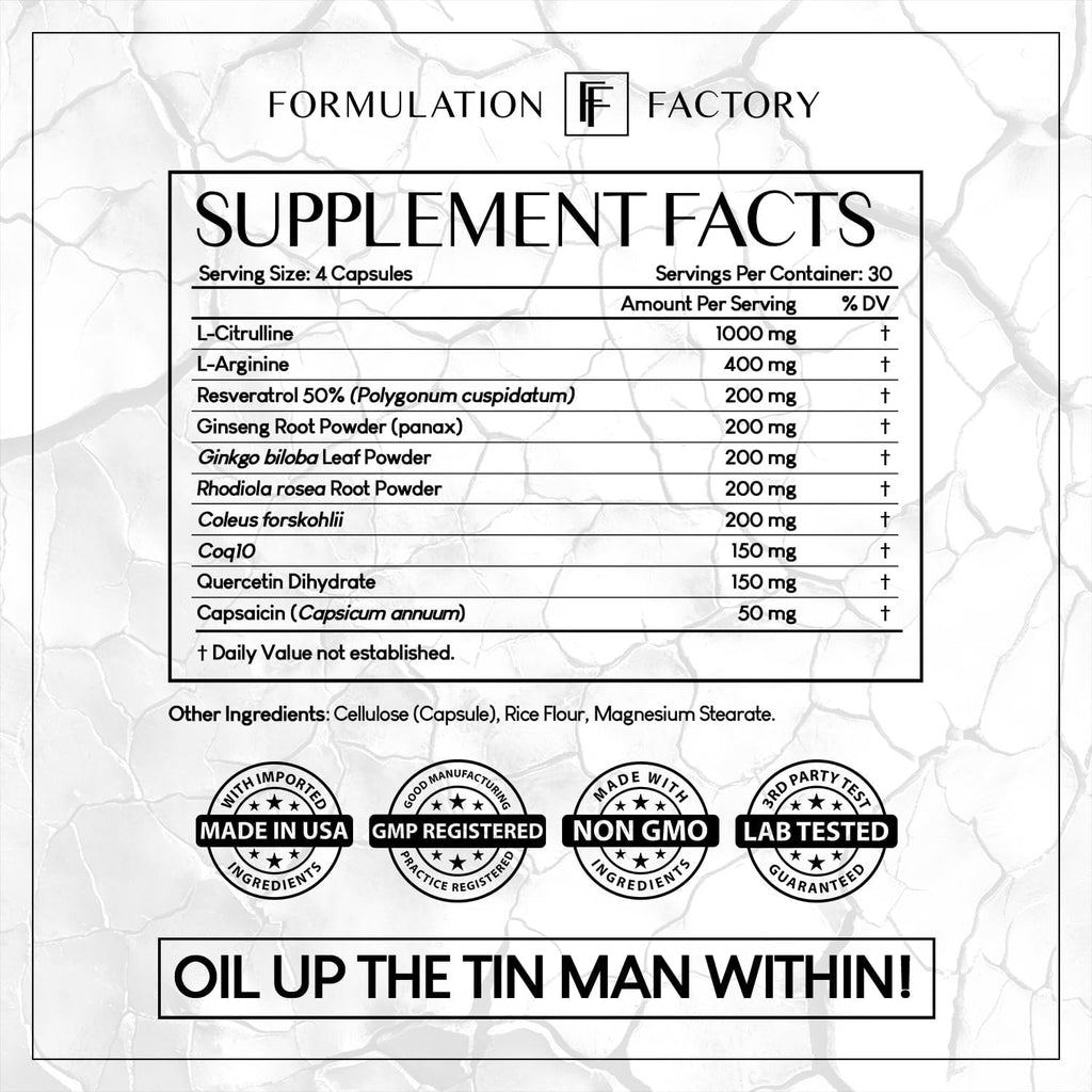Formulation Factory Primal Power x Heart of Steel