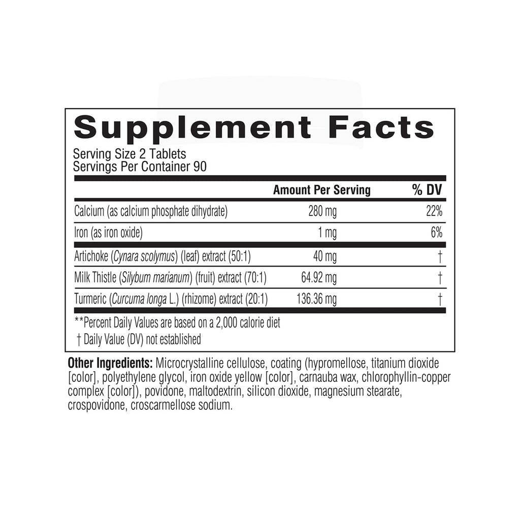 Swisse Milk Thistle Supplement – Liver Cleanse Detox & Repair with Turmeric & Artichoke Extract – Liver Health & Support Supplement for Men & Women, Vegan, 180 Tablets (90-Day Supply)