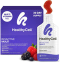 Healthycell Bioactive Multi - Daily Liquid Multivitamin for Men & Women | 20+ Essential Vitamins, Minerals & Antioxidants for Brain, Heart, Immunity, Energy, Skin & Hair Support - 30 Gel Packs