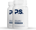 PS Natural Testosterone Booster, D3, Zinc, Horny Goat Weed, 60 Day Supply | Tribulus, tongkat ali, fenugreek, ashwagandha & maca root for men, made in USA, GMP & NSF certified, non-GMO, gluten free