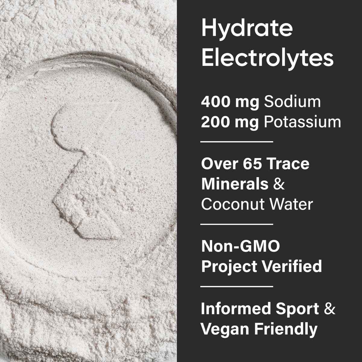 Sports Research® Hydrate Electrolytes Powder Packets - Sugar-Free & Naturally Flavored with Vitamins, Minerals, and Coconut Water