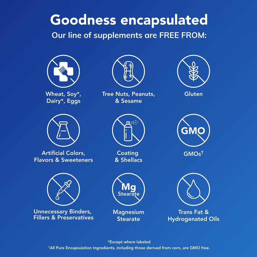 Pure Encapsulations Trace Minerals - Multimineral Supplement - Mineral Supplement - Supports Metabolism & Cellular Function* - Gluten Free & Vegan - 60 Capsules