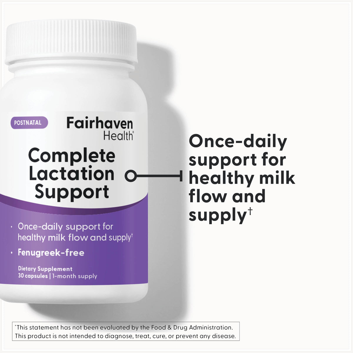 supplement products​Fairhaven Health Complete Lactation Support | Support for Healthy Milk Flow | Boost Milk Supply | Improve Breastfeeding Comfort | Gluten, Dairy, Soy Free | Non-GMO | 30 Capsules - JerryCherryUSA