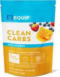 Equip Foods Clean Carbs - Sweet Potato Powder - Plant Based Pre Workout Carb Powder, Made from Dried Sweet Potatoes Vanilla Flavor - 1.7 Pounds
