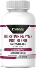 Probase Nutrition Digestive Enzyme Pro Blend 60 Capsules 30-Day Supply