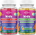 2 Pack Kids Magnesium Gummies Sugar Free Strawberry & Pineapple Flavor