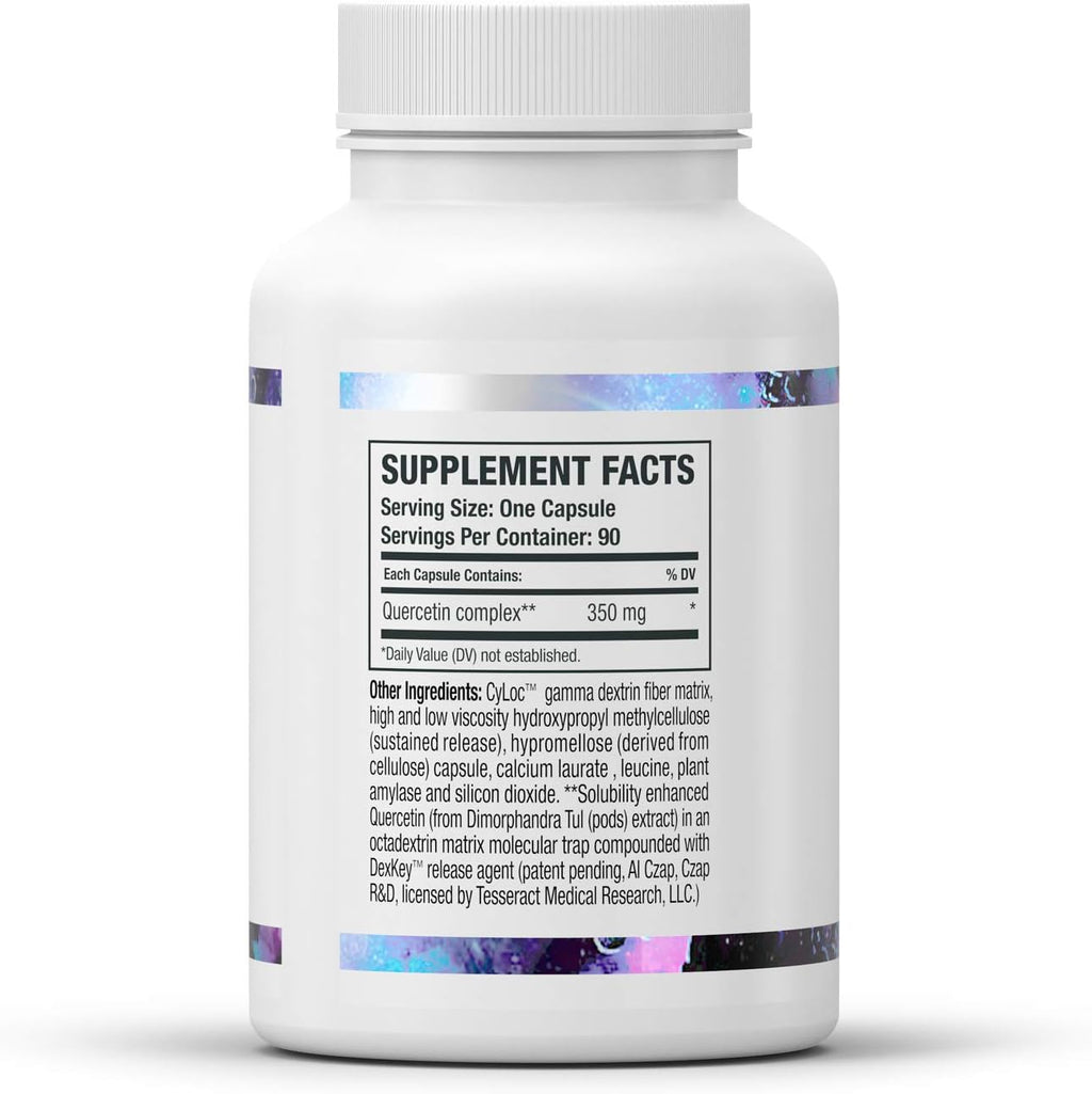 Tesseract Gut & Immune Support Bundle – ProButyrate 600mg & QuerciSorb SR Quercetin 400mg, 120 + 90 Capsules, Gastrointestinal & Immune Health, Hypoallergenic