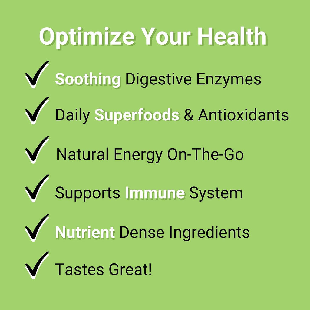 SMART Pressed Organic Greens Superfoods Powder | Cold-Pressed Daily Organic Greens Powder for Women & Men | Vegan Green Powder Superfood Organic | Green Superfood Powder (30 Servings)