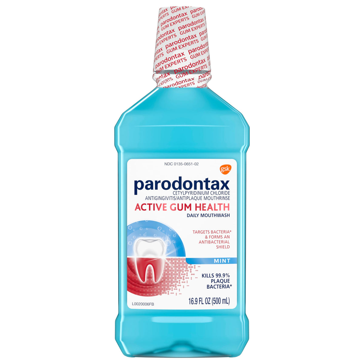 supplement products​Parodontax Active Gum Health Mouthwash, Antiplaque and Antigingivitis Mouthwash, Mint, 16.9 Fl Oz - JerryCherryUSA