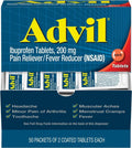 Advil Ibuprofen, 200mg (50 Packets of 2 Coated Tablets) 50 ea (Pack of 3) AdvilBuy Supplements Australia