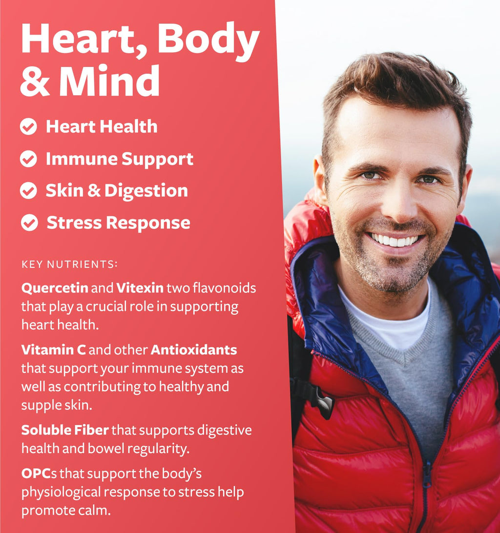 Super Potent Hawthorn Berry Extract Capsules - Hawthorn Berry Supplement Made from Extra Strength Concentrate to Support Heart and Digestive Health - Vegan Non-GMO & Gluten Free (4 Month Supply)
