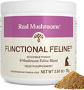 Real Mushrooms Cat Supplement Powder – Organic Mushroom Blend with Antarctic Krill & Ashwagandha – Cat Vitamins for Older Cats or Kittens – 2.65 oz Functional Feline Formula