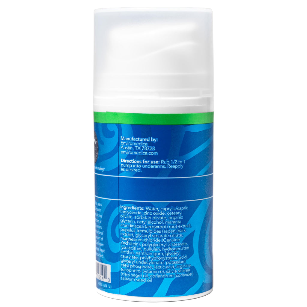 Ancient Minerals Deodorant Cream, Aluminum-Free, Eucalyptus & Mint, 2oz | Magnesium, zinc & vitamin E. Vegan, 24-hour odor protection, Eucalyptus & Mint scent. 2 oz.