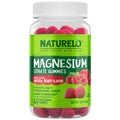NATURELO Magnesium Citrate Gummies - for Calm & Relaxation Support, Natural Berry Magnesium Gummies, 60 Vegetarian Gummies