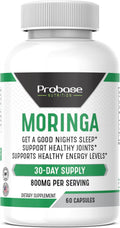 Probase Nutrition Moringa Oleifera 60 Capsules 30-Day Supply