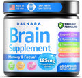 Brain Fog Supplement for Women – Memory & Focus Support for Perimenopause and Menopause – Cognitive Support with Phosphatidylserine, CognatiQ & L-Theanine – Brain Health Capsules – 60 Count