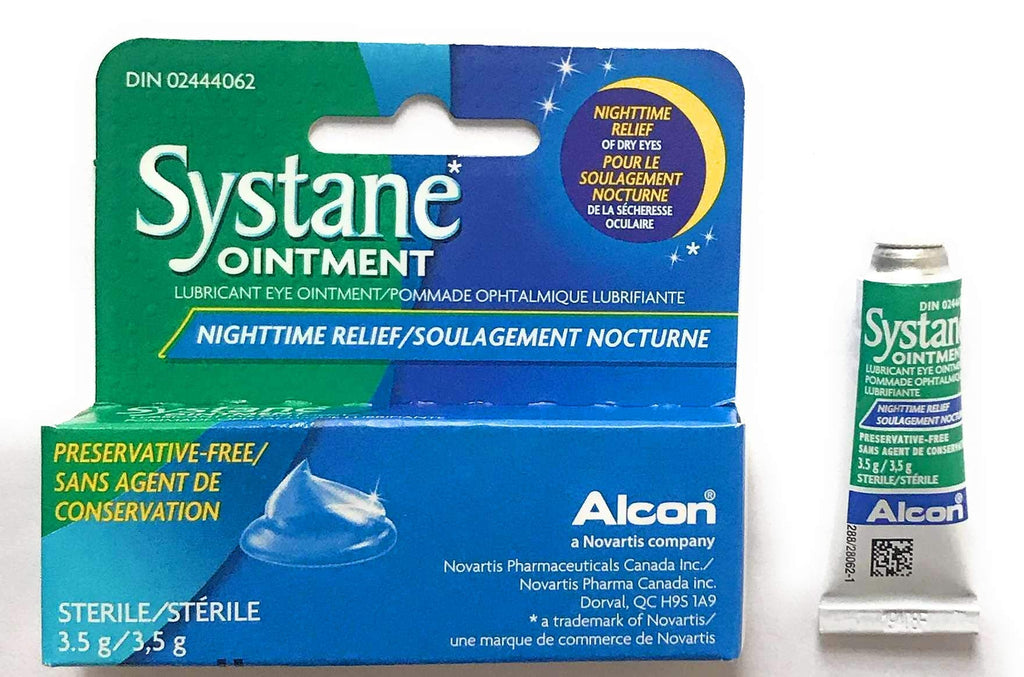 Systane Lub Eye Nightime Ointment 3.5g (6 Pack) 0.12 Ounce
