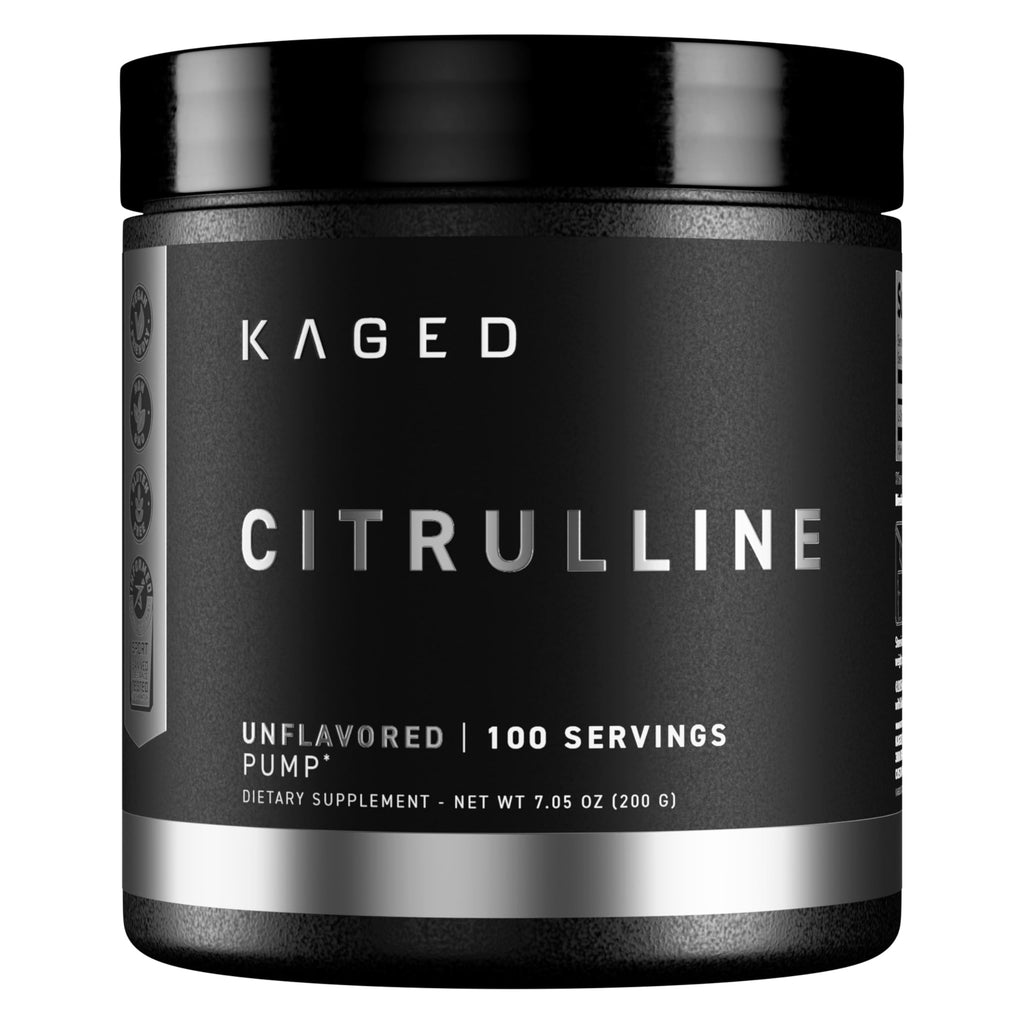 Kaged L-Citrulline Powder | Unflavored | Enhanced Pumps | Improve Muscle Vascularity | Nitric Oxide Booster | Supplements for Men & Women | 100 Servings