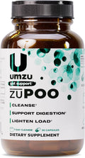 UMZU zuPOO Colon Cleanse Capsules, 30 Capsules | 7-Day Gut Cleanse Support, Cascara Sagrada, Magnesium Citrate, Natural Elimination, Digestive Balance, Vegan, Non-GMO