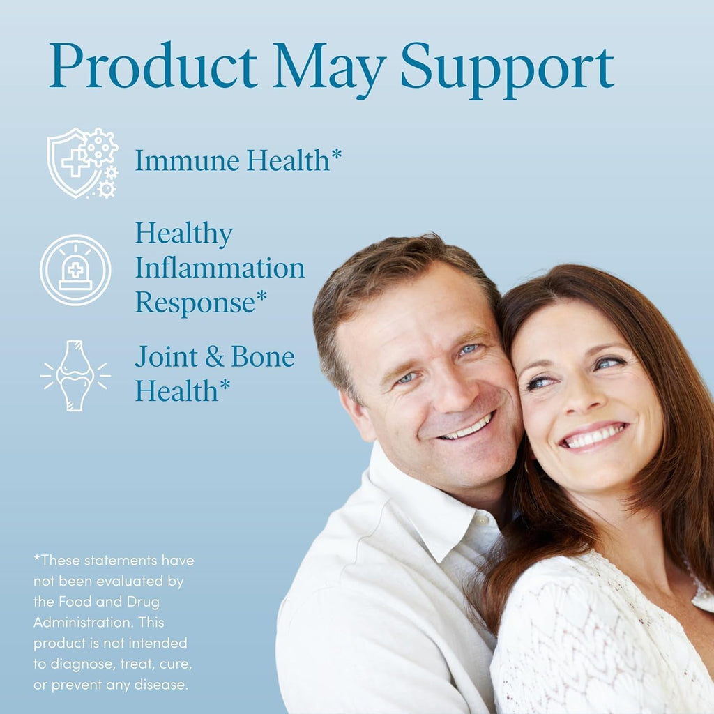 The 'Pause Life Turmeric + Black Pepper, Joint & Bone Support, 60 Softgels | Natural turmeric root & black pepper extract. Bone, joint & immune support for men & women. Easy to swallow, 30 servings.