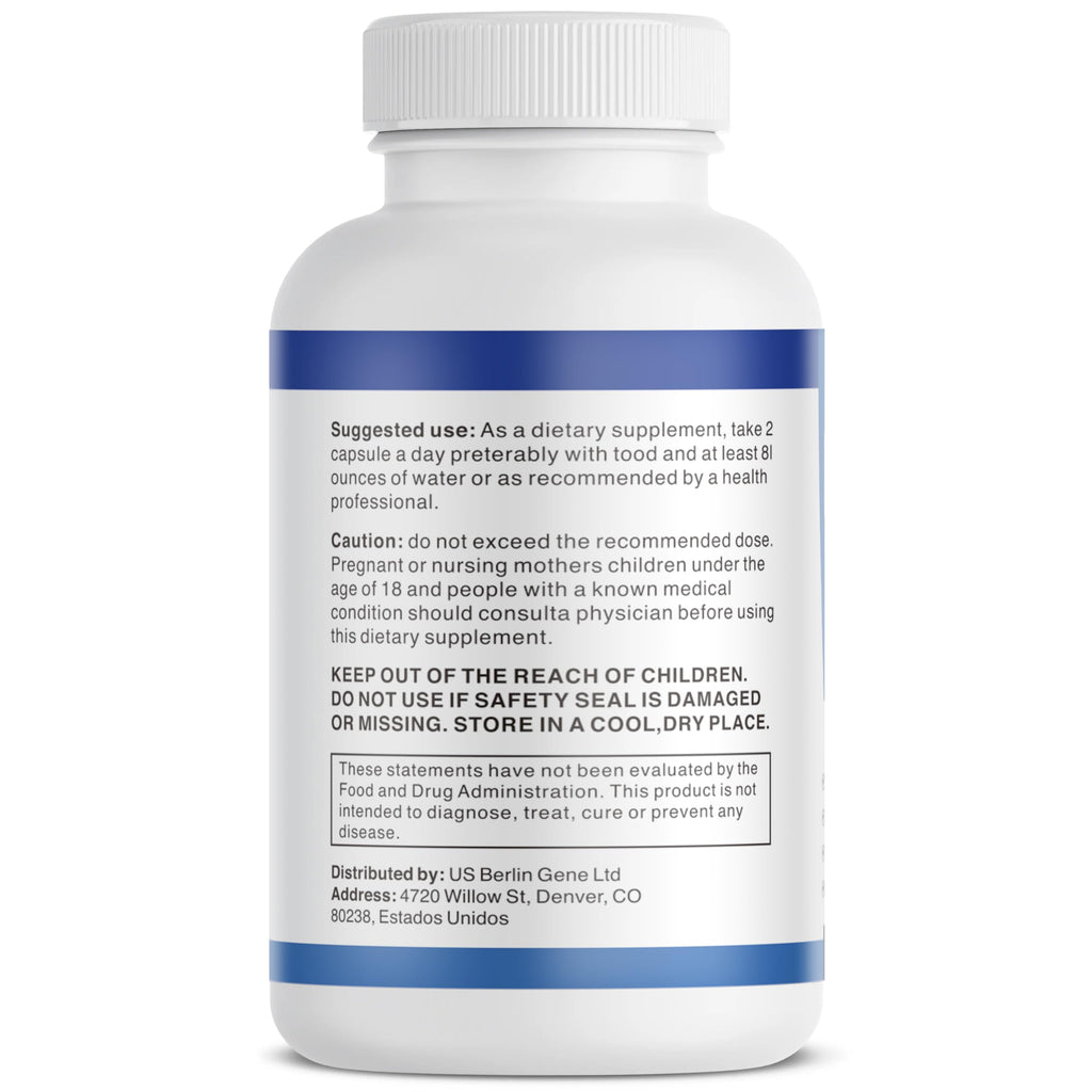 8 Magnesium Complex for Women, Maximum Absorption* 1000mg Formula – Supports Healthy Muscles, Bones, Nerves & Overall Body Functions, Premium Non-GMO Supplement, 90 Capsules