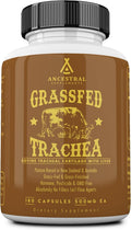 Ancestral Supplements Grass Fed Beef Tracheal Cartilage with Liver, 180 Ct | Cartilage plus liver support supplement promotes immune health, joint support and the body's natural healing.